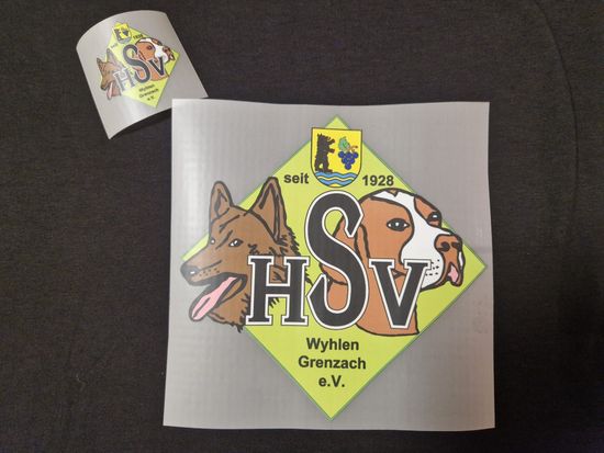 Shirt mit aufgebügeltem Vereinslogo