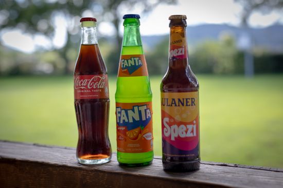 Dekoratives Bild, Getränke